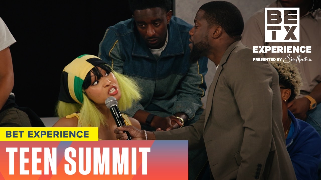 Kevin Hart Hosts the Wildest Teen Summit — Love, Sex Ed & Tea with B. Simone, Pretty Vee & Kway