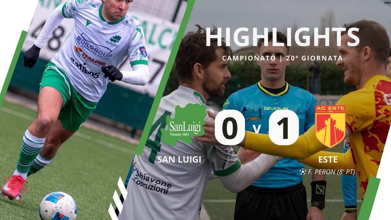 📹 18.01.26 | 20ª Giornata | San Luigi Calcio - Este = 0-1 [Highlights]
