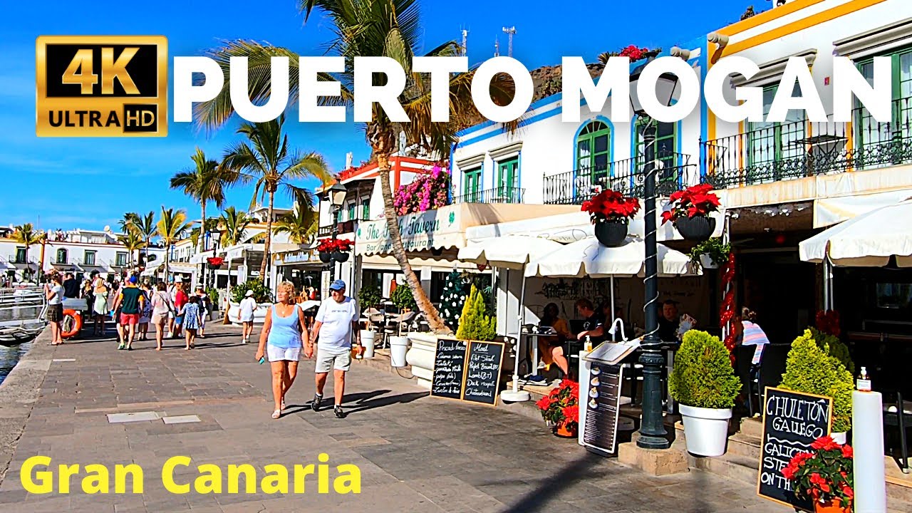 Gran Canaria Puerto de Mogan Canary Islands | Beach & Marina Little Venice 🔴 December 2021