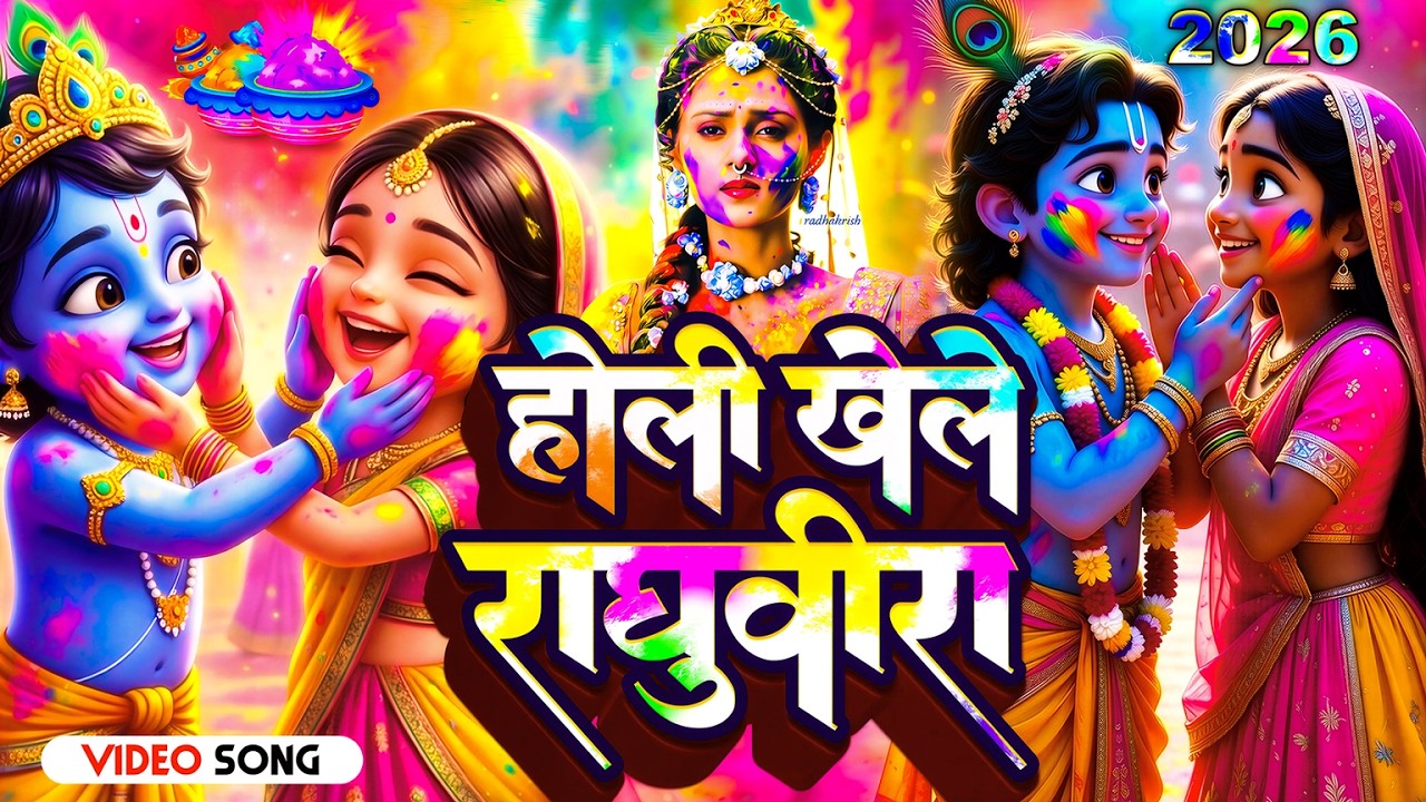 #Video | होली खेले रघुवीरा | Holi Khele Raghuveer | Holi Geet | Bhakti Holi | Bhakti Holi Song 2026