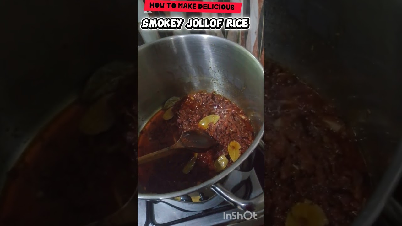 HOW TO MAKE NIGERIAN SMOKEY JOLLOF