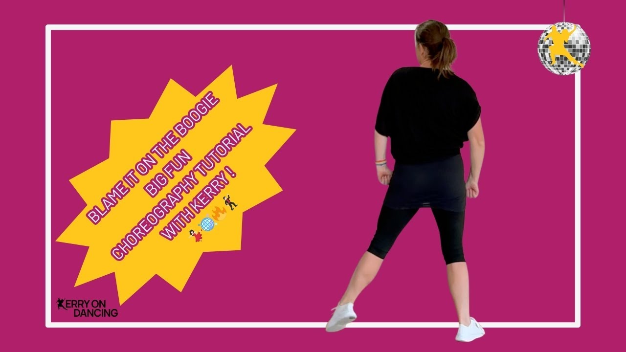 Blame It on the Boogie – Full Choreography, Step-by-Step Dance Tutorial with Kerry 💃🕺