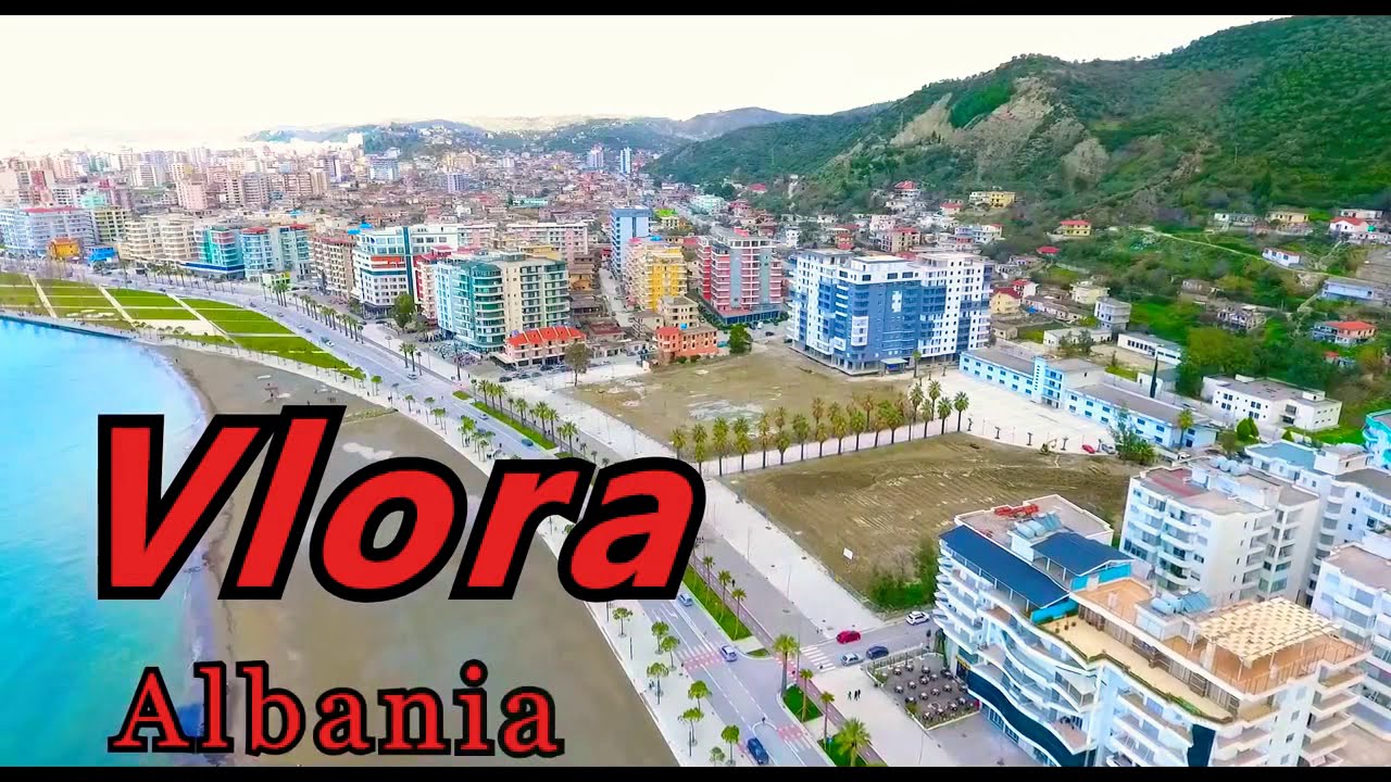 Vlora, Albania | Spring drone shooting Full HD