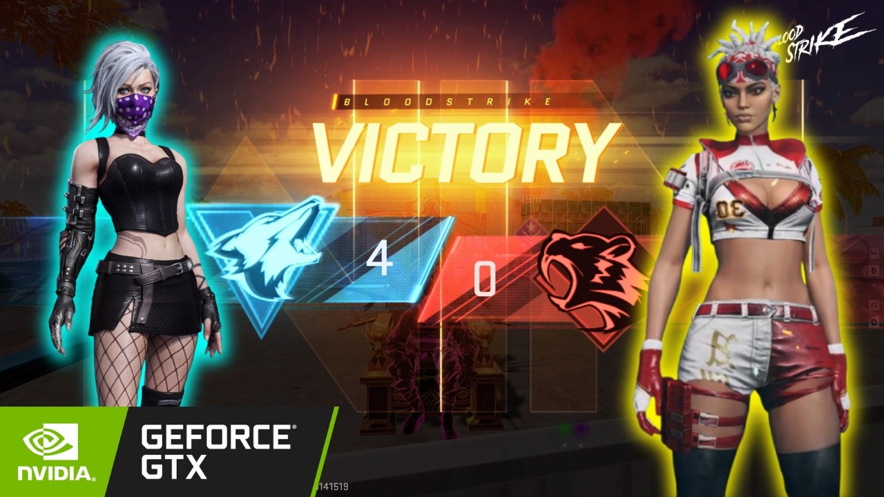 1vs4 Squadfight Challenge Gameplay in Blood Strike with Movement || GTX 1650