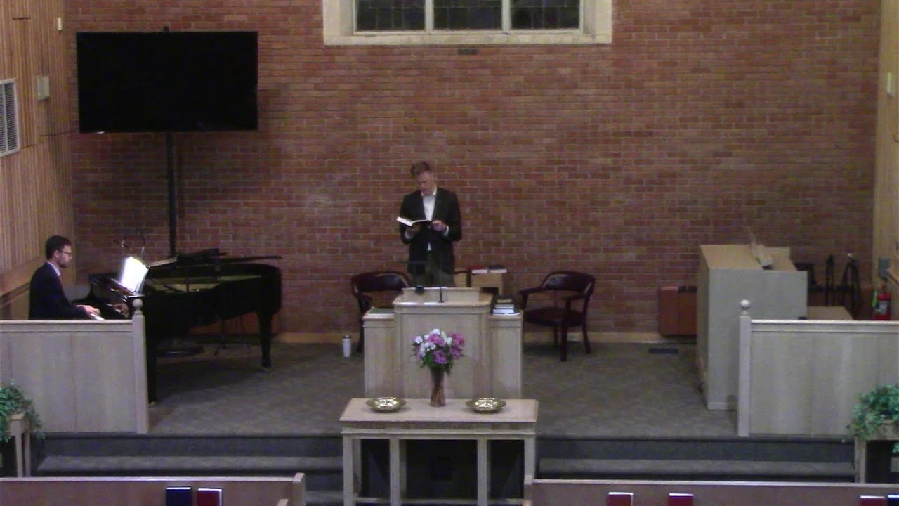 Evening Worship Service • March 15, 2026 • New Hope Presbyterian Church, OPC | Bridgeton, NJ