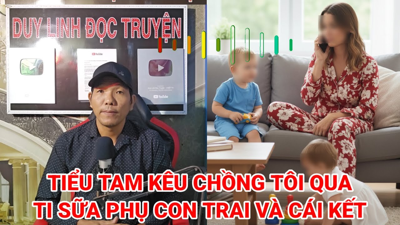 Vợ phát hiện chồng ngoại tình tiểu tam kêu chồng qua ti sữa phụ con trai và cái kết