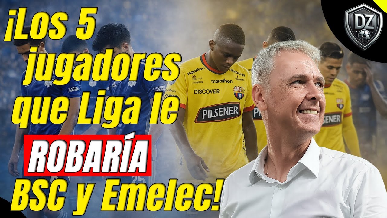 &iquest;Camisetazos a la vista? Los fichajes que llegar&iacute;an a Liga desde Guayaquil!