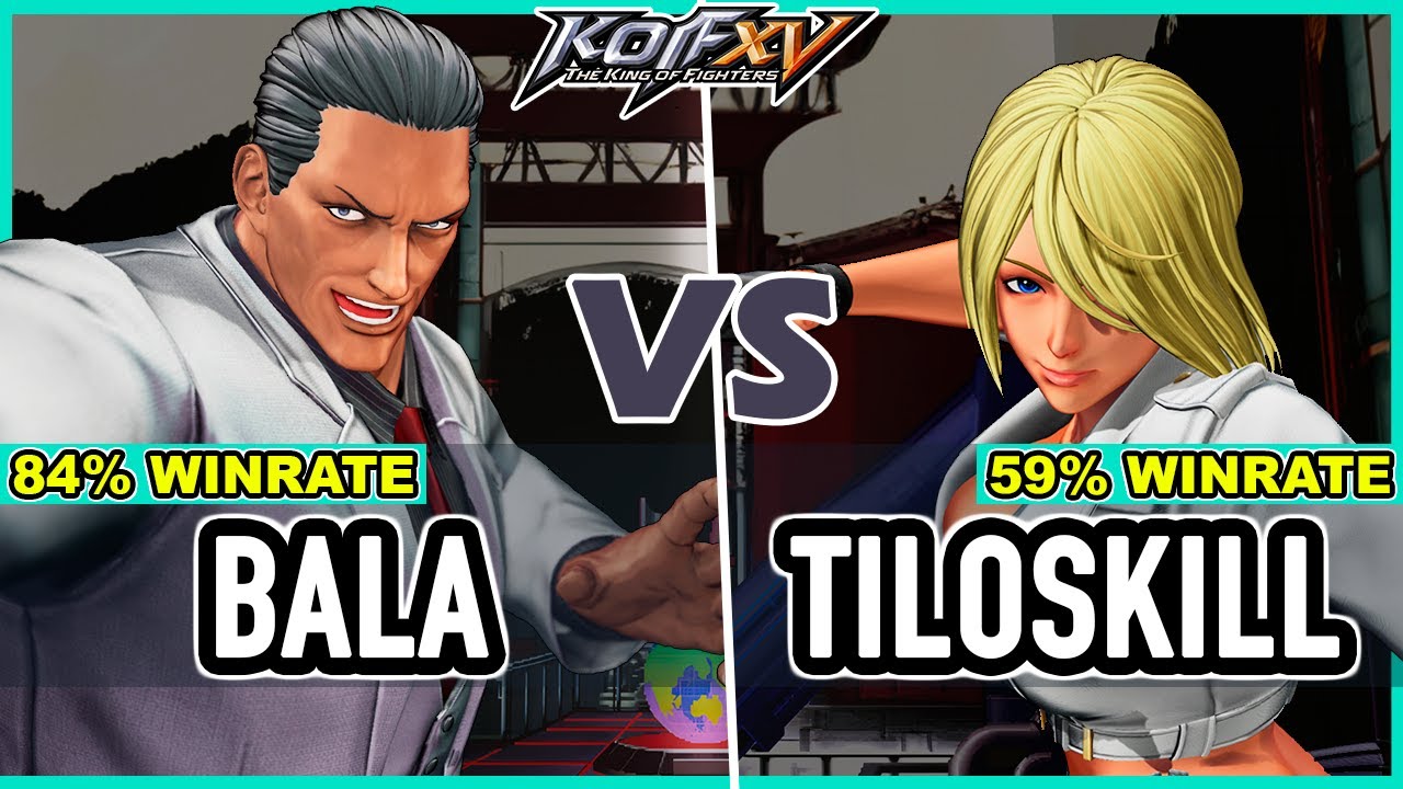 KOF XV 🔥 Bala (Geese/Gato/Rock) vs Tiloskill (Ángel/O.Shermie/Ash)