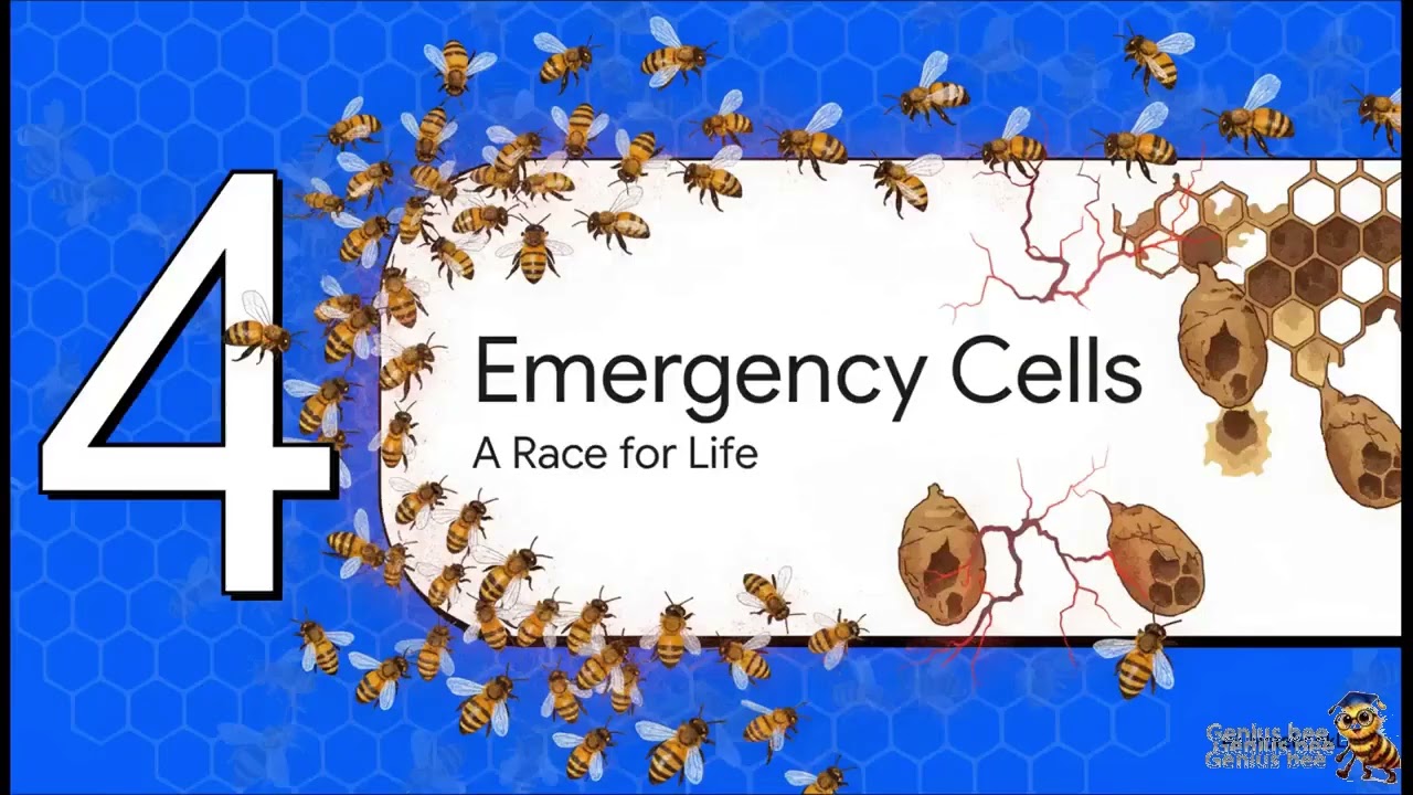 The different types of queen bee cells and how to identify them