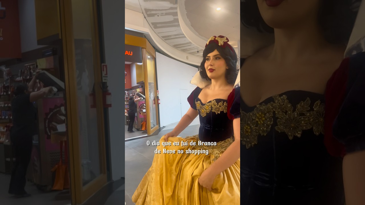 Fui no shopping de BRANCA DE NEVE | Parte 1 😱🍎 