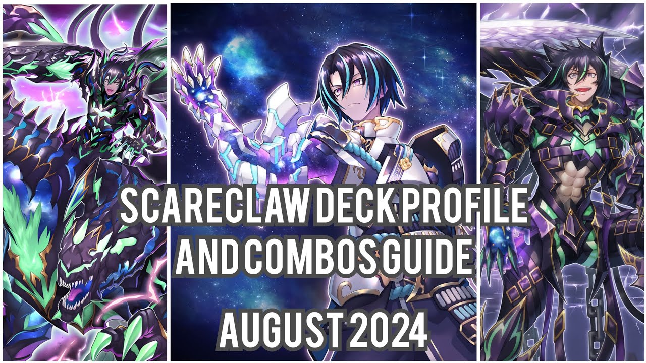 SCARECLAW DECK PROFILE + COMBOS GUIDE | AUGUST 2024 | YU-GI-OH TCG