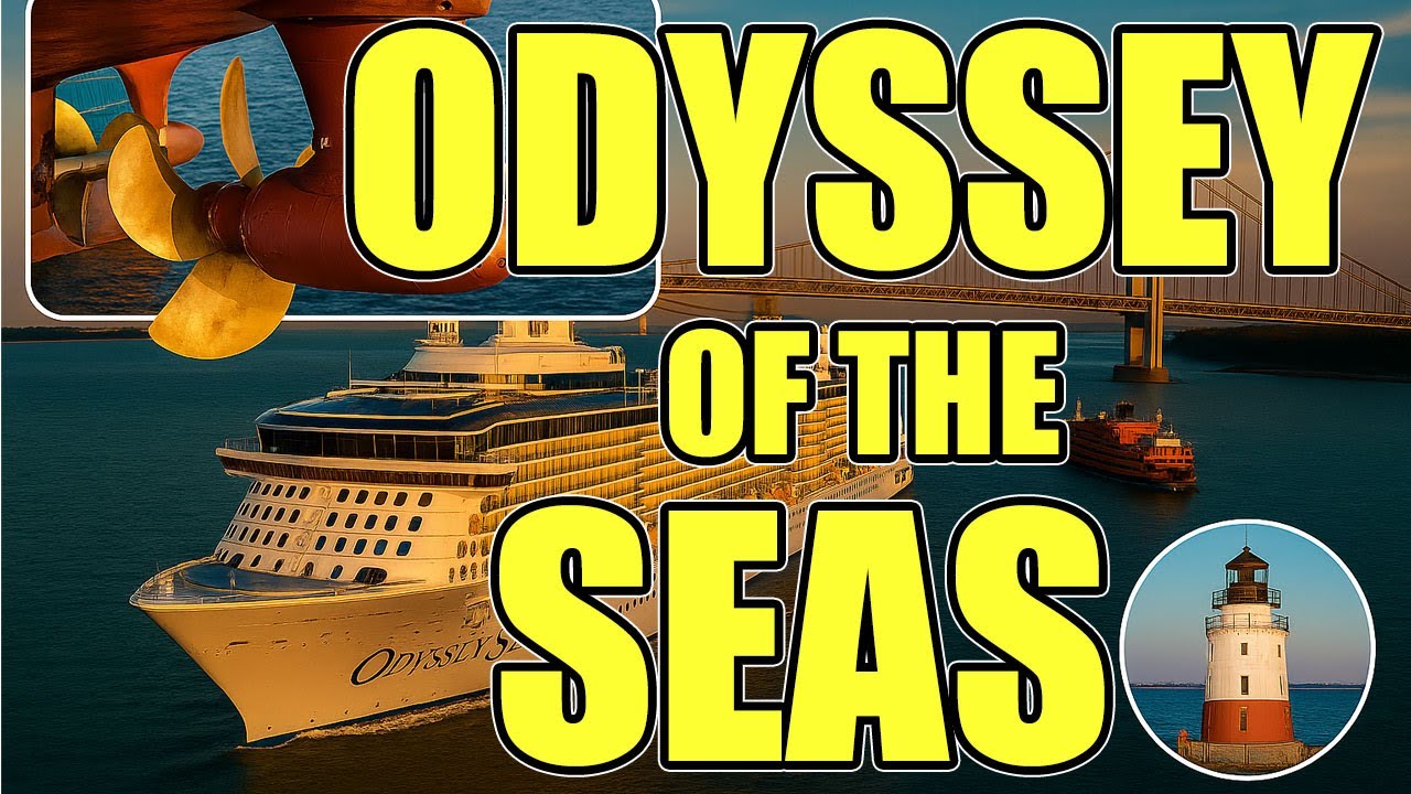 Odyssey of the Seas NYC Departure 🚢 | Thrusters, Dining, Activities & Staten Island Ferry Views!