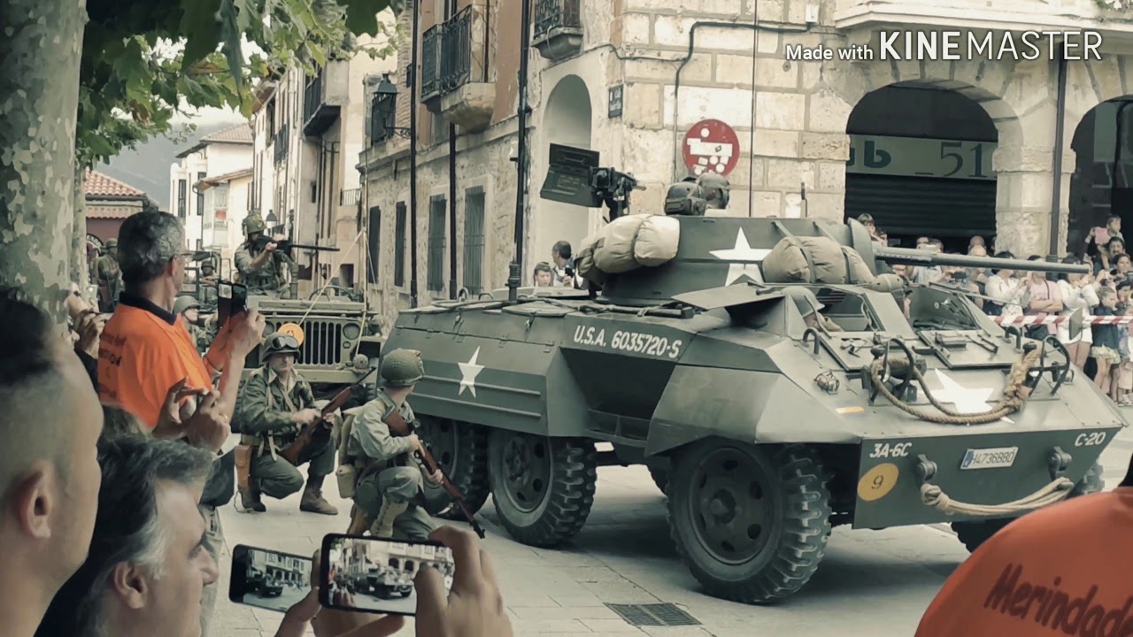 Segunda guerra mundial , recreación Medina de Pomar 2019