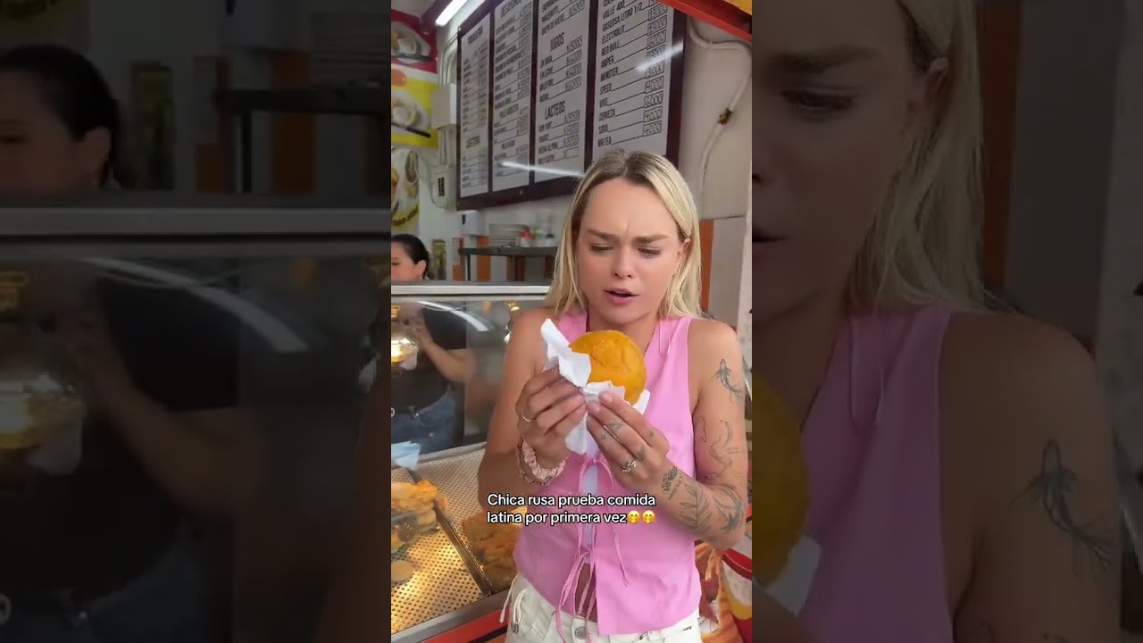 RUSA 🇷🇺 PROBANDO COMIDA LATINA