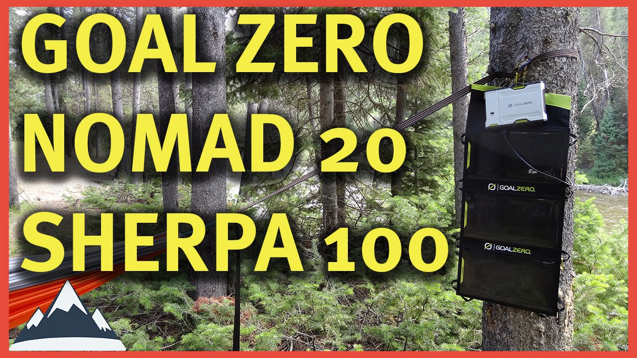 Goal Zero - Sherpa 100 and Nomad 20 Review