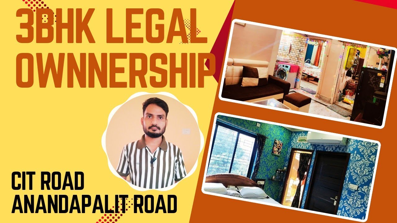 RESALE 3BHK (1600SQFT) LEGAL OWNERSHIP WITH COVED CAR PARKING FLAT/ ANANDA PALIT ROAD KOLKATA 700014
