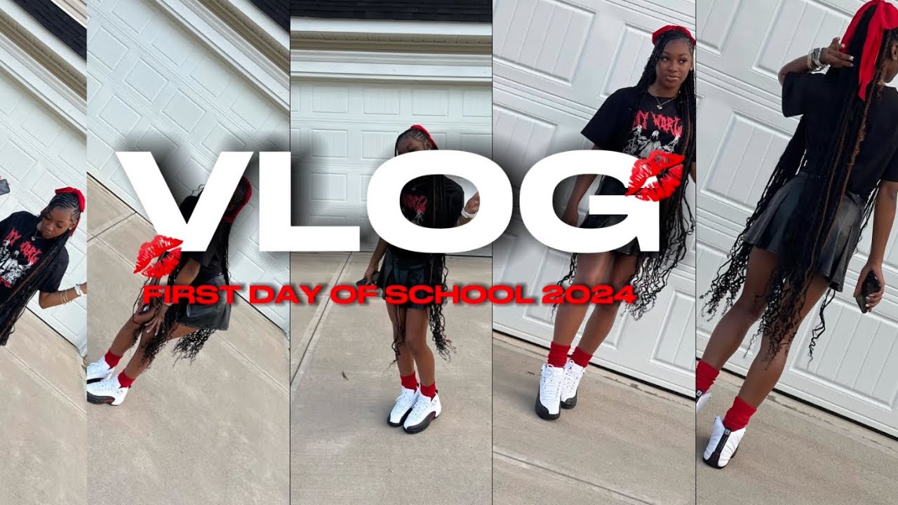 GRWM FIRST DAY OF SCHOOL 2024 + SCHOOL SUPPLY SHOPPING 📓
