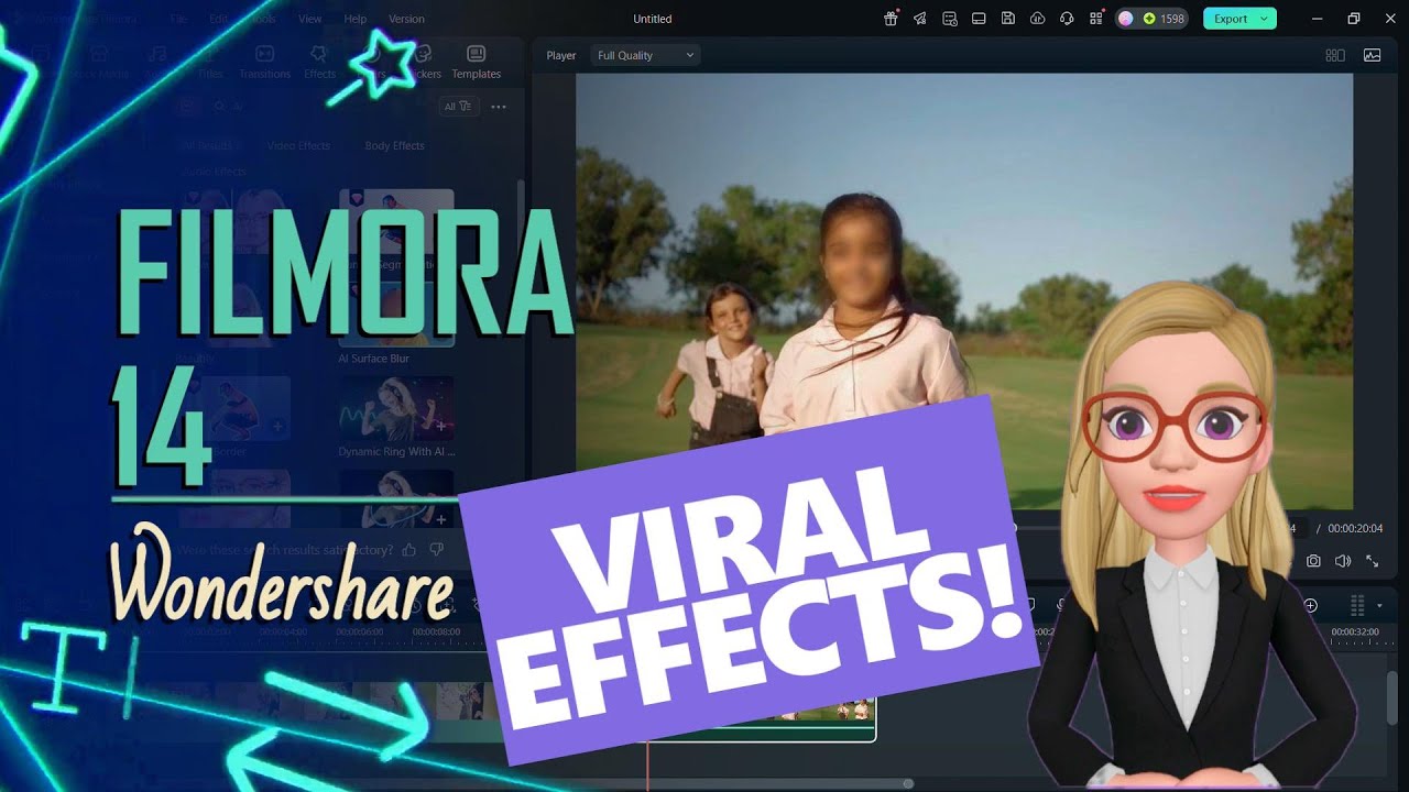 Five Viral Effects to Make Your Videos Cool in Filmora 14!