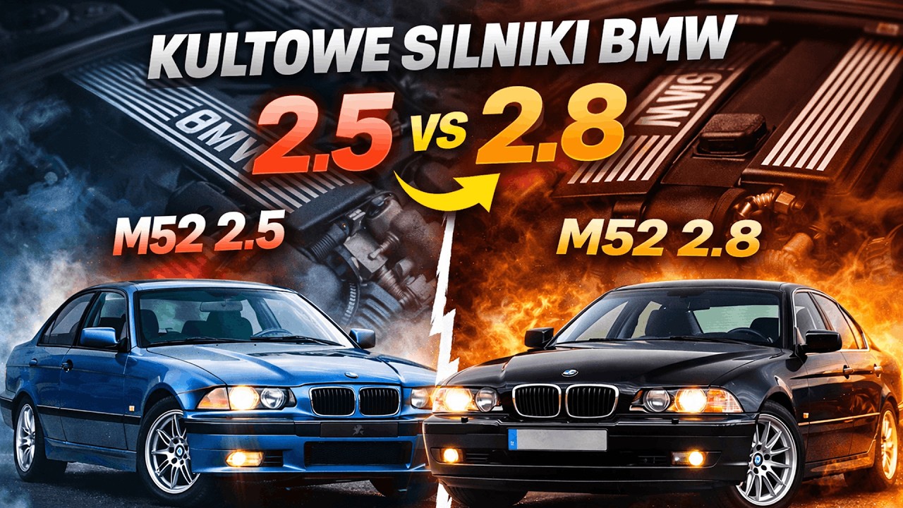 BMW M52B25 i M52B28 | Legendarne R6. Który silnik wybrać?