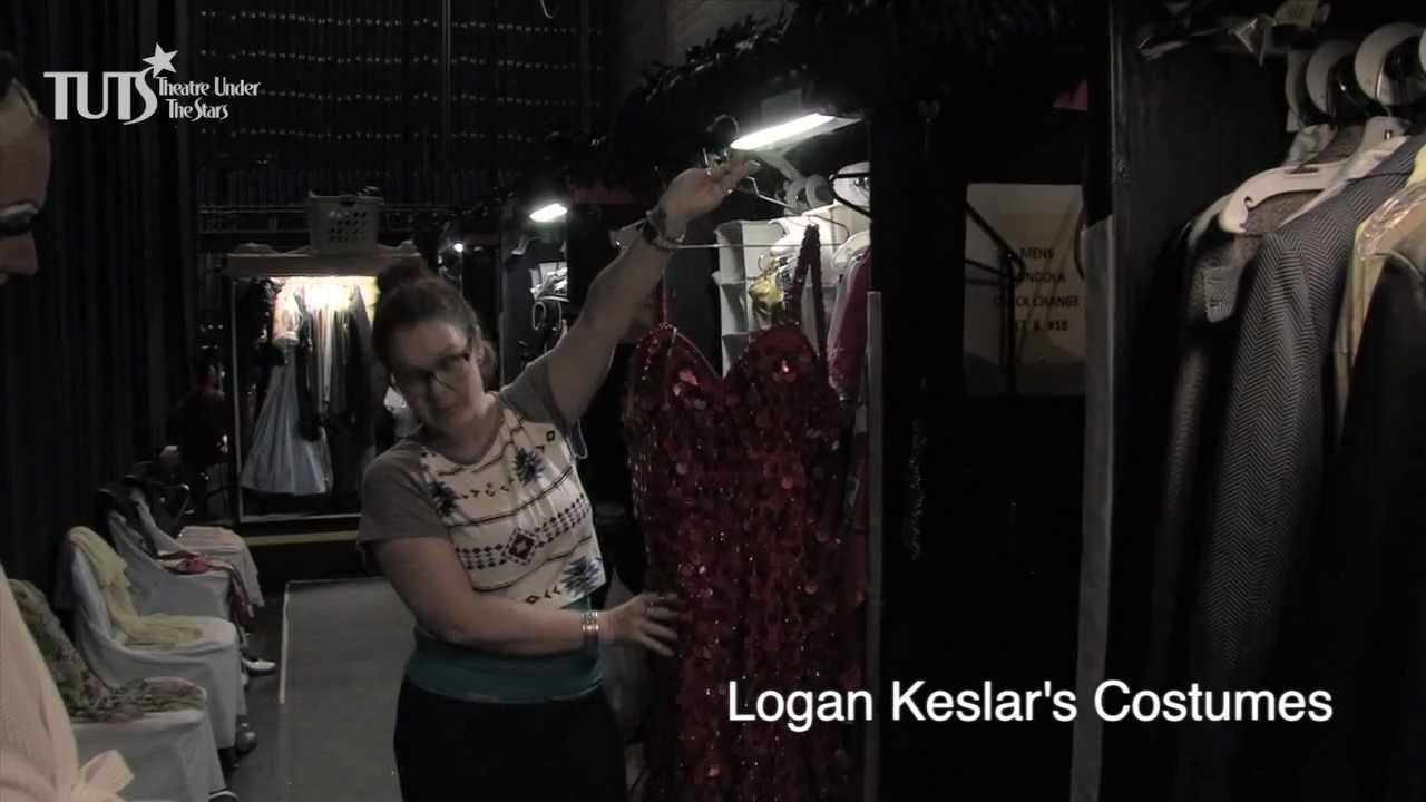 Backstage In The Costume Area of La Cage aux Folles