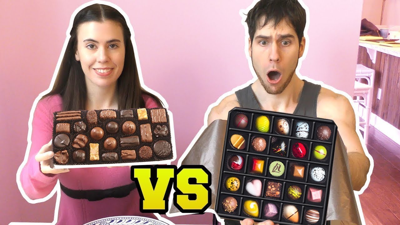 $1 BOX OF CHOCOLATES VS $100 BOX OF CHOCOLATES