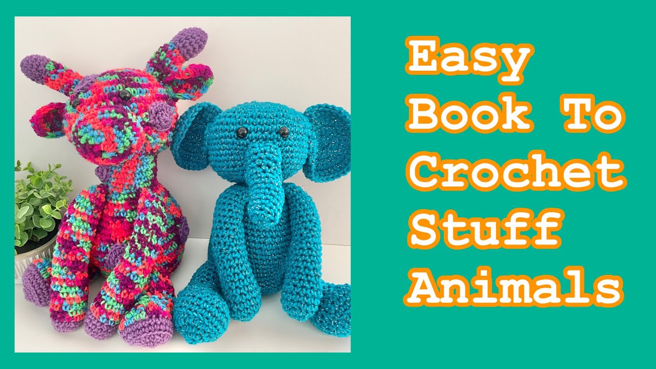 Sharing How We Learned to Crochet 🧶 Stuff Animals Using Crochet Book 📕