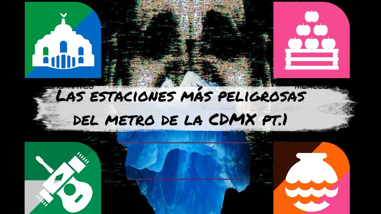 Las estaciones más peligrosas del metro de la CDMX pt.1