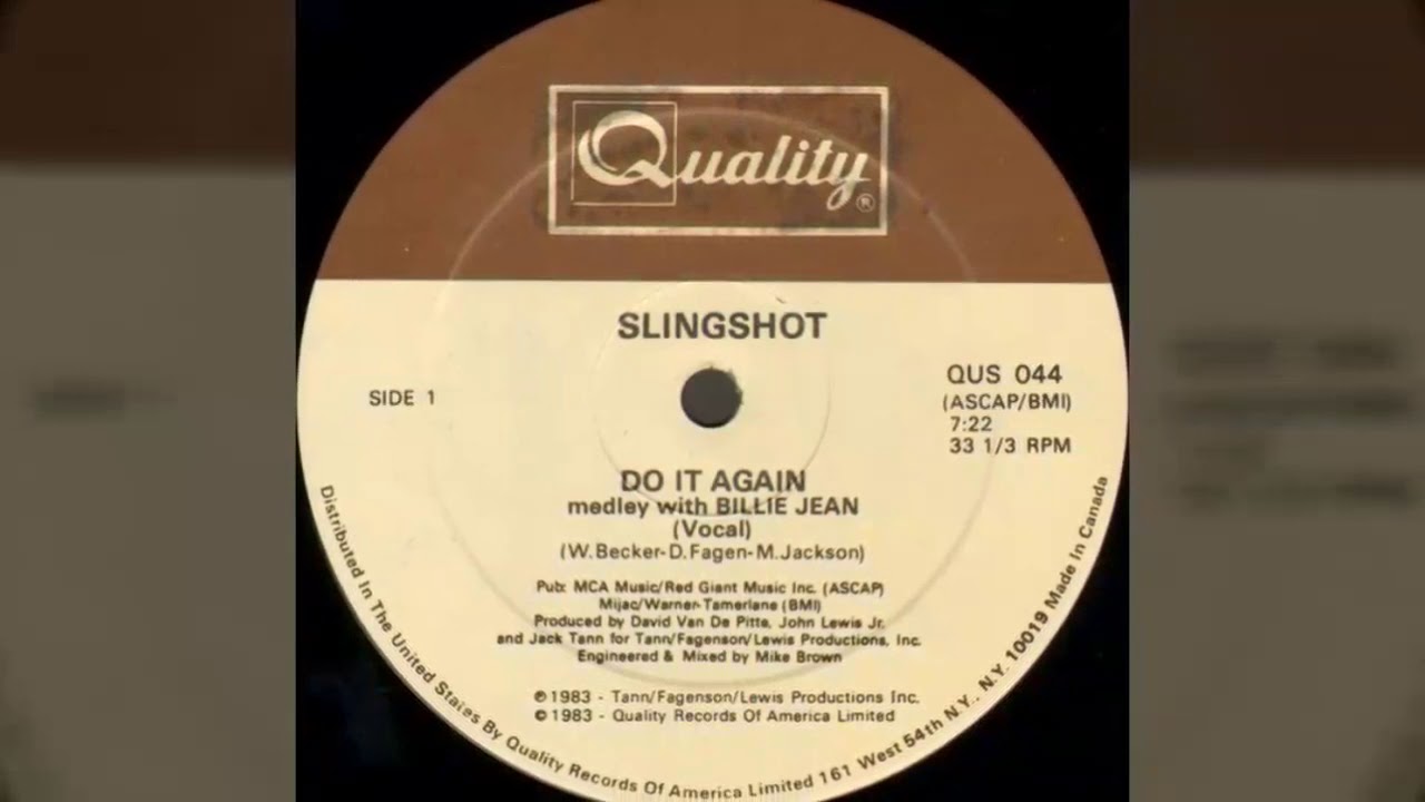 Slingshot ‎– Do It Again (Medley With Billie Jean)