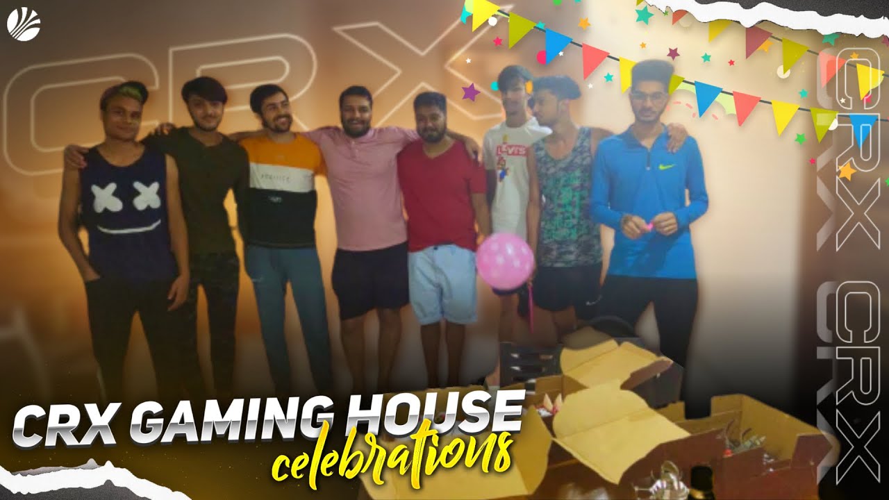 CRX GAMING HOUSE CELEBRATION | VLOG 1