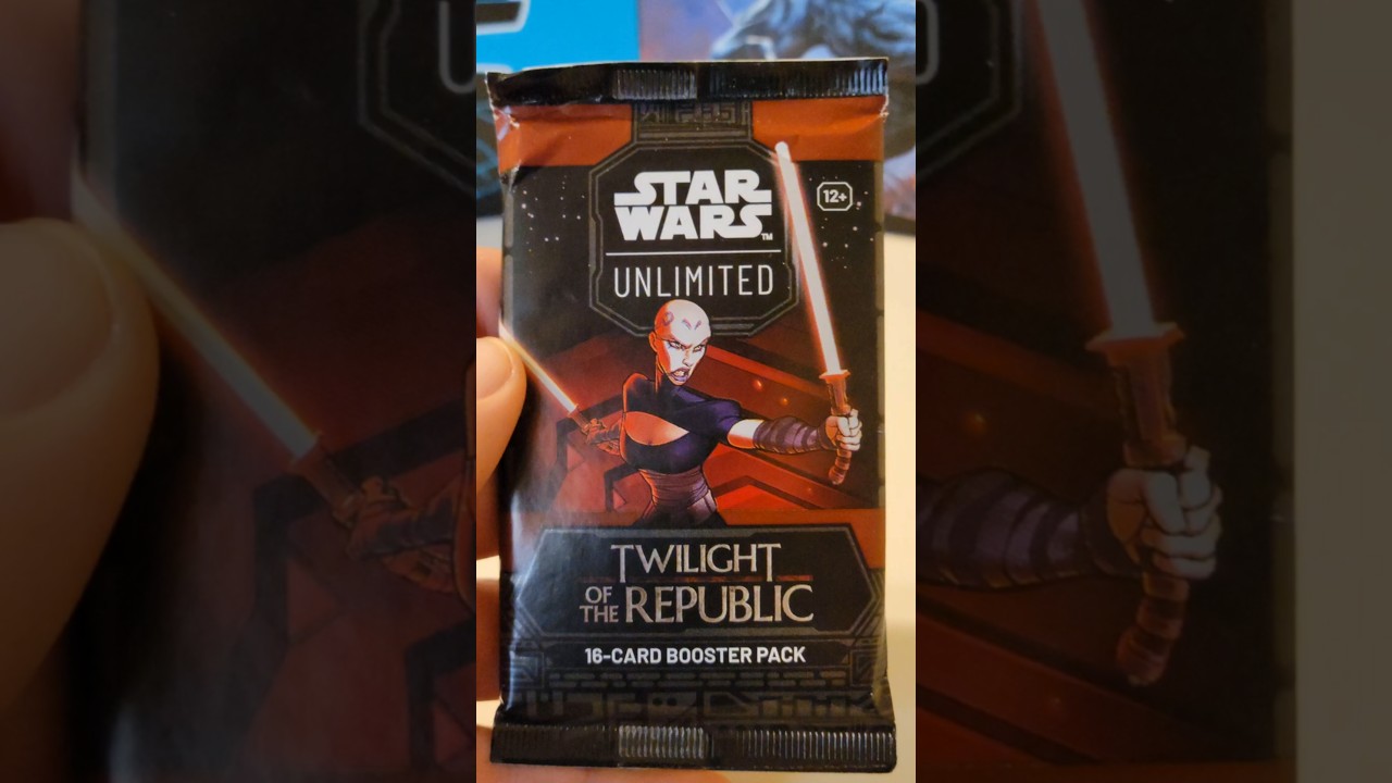 Not a bad pack of Star Wars Unlimited Twilight of the Republic! 