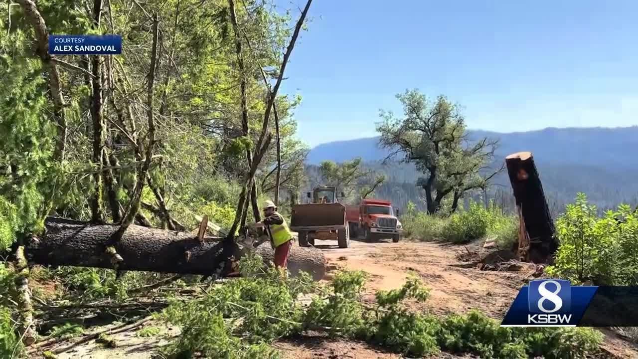 Crews and residents in Santa Cruz Mountains prepare for next storm