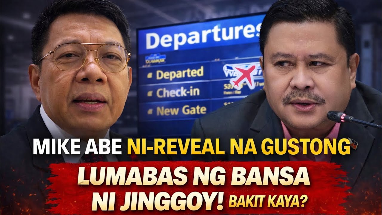 JINGOY LALABAS NG BANSA? GUSTONG TUMAKAS?
