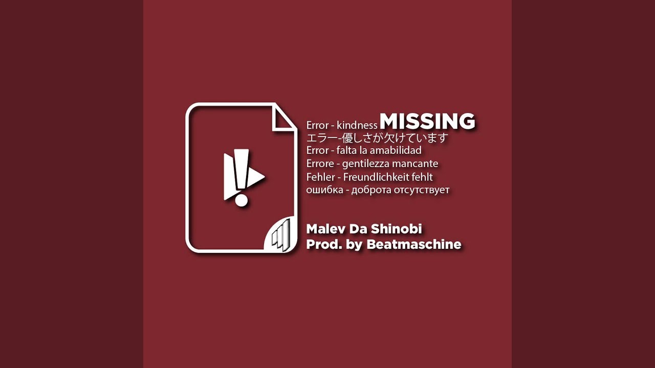 Missing (feat. Beatmaschine)