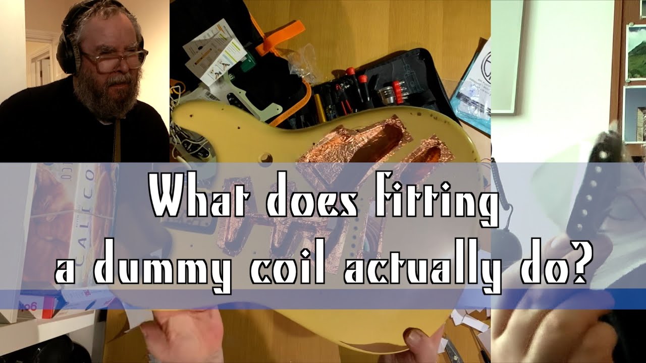 What does fitting a dummy coil actually do? (inc. copper sheilding)
