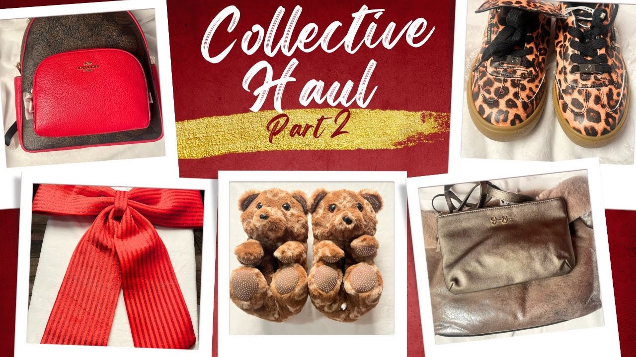  ❤️ Collective Haul Part 2| Coach, Ross Burlington, Shein, Estée Lauder & more