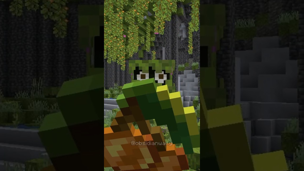 FINDING LUSH CAVES AND AXOLOTLS #minecraft #minecraftbuilding #minecrafttutorial