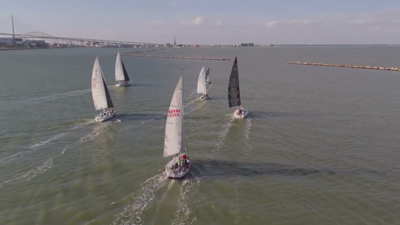 Wednesday Evening Sailboat Race Corpus Christi, Texas 8-27-25