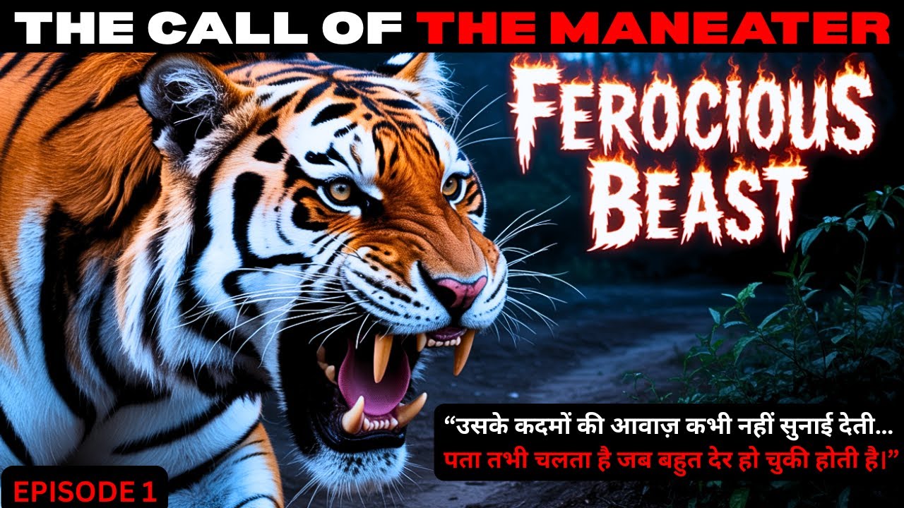 THE CALL OF THE MANEATER (1): MANEATER TIGER की दहशत! KENNETH ANDERSON HUNTING STORY #tiger #scary