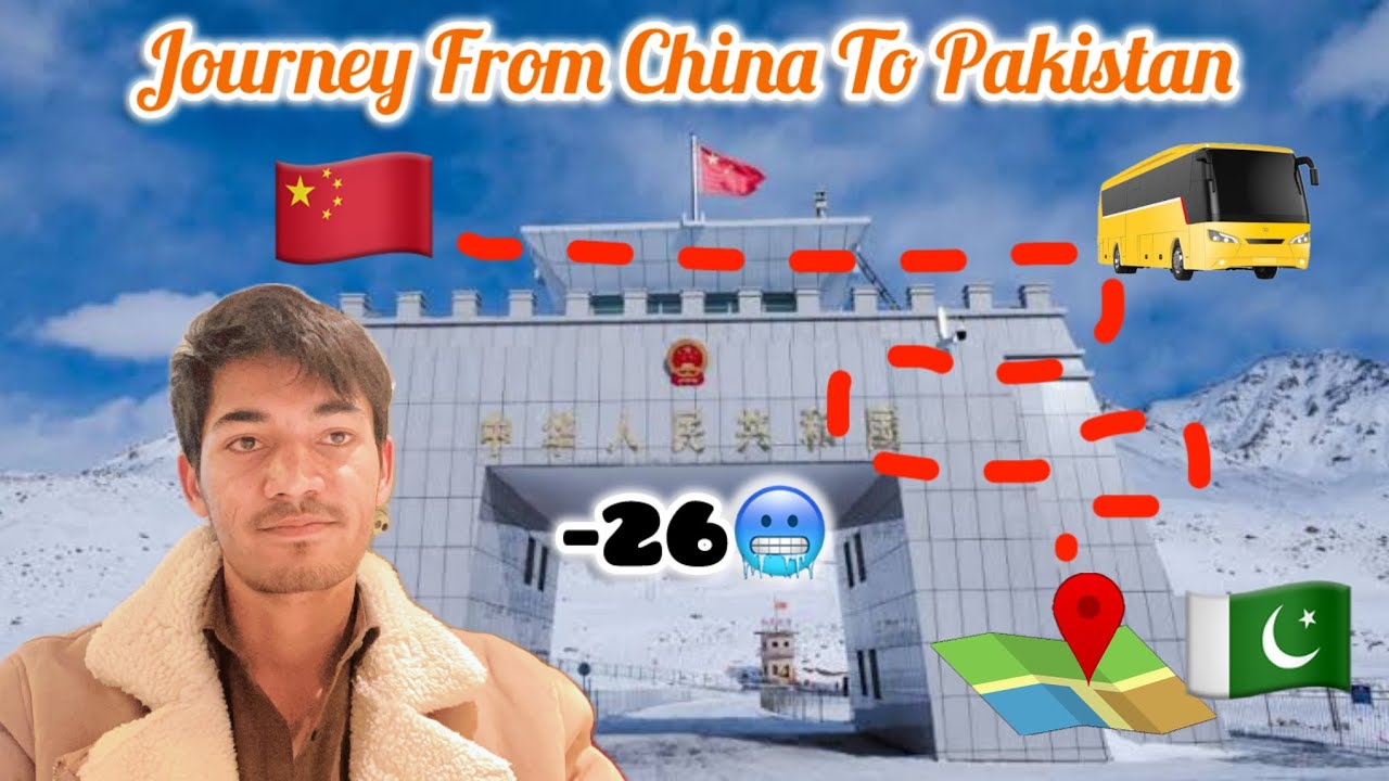 Traveling China to Pakistan By Road In Winter❄️||🇨🇳🇵🇰By road Expense ||Total Expenses In traveling