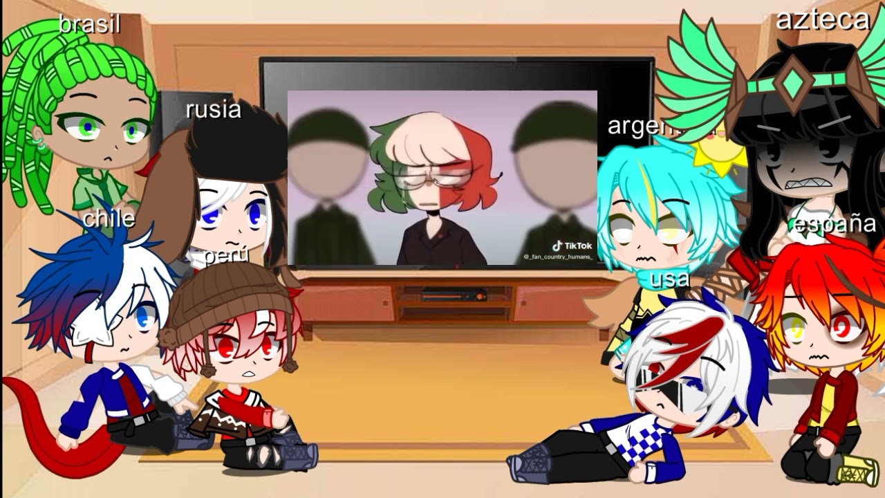 contryhumans reaccionan a México /🇲🇽🇪🇦🇨🇱🇵🇪🇦🇷🇷🇺🇺🇸🇧🇷/ [parte 1] (lazari-chan UwU 🌹)