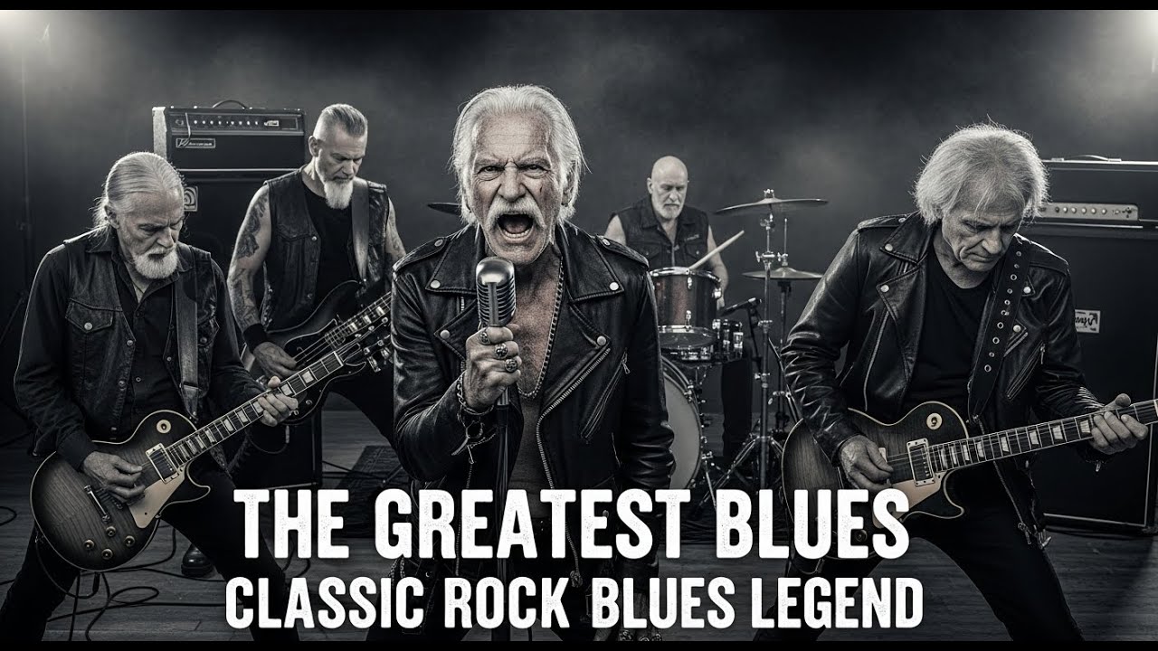 Eric Clapton, ZZ Top, BB King, Jimi Hendrix Inspire Classic Blues Rock with Powerful Guitar Melodies
