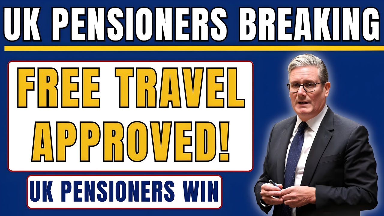 UK Pensioners BREAKING: Free Travel Confirmed — Major DWP Update Just Announced!