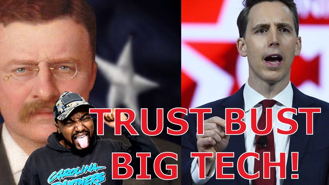 Josh Hawley Channels Teddy Roosevelt Calling For TRUST BUSTING Big Tech In Fiery Speech At CPAC 2021