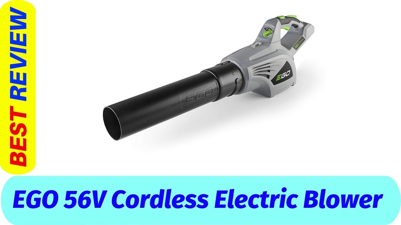 EGO 56V Blower Review 2019 | Cordless Electric Blower
