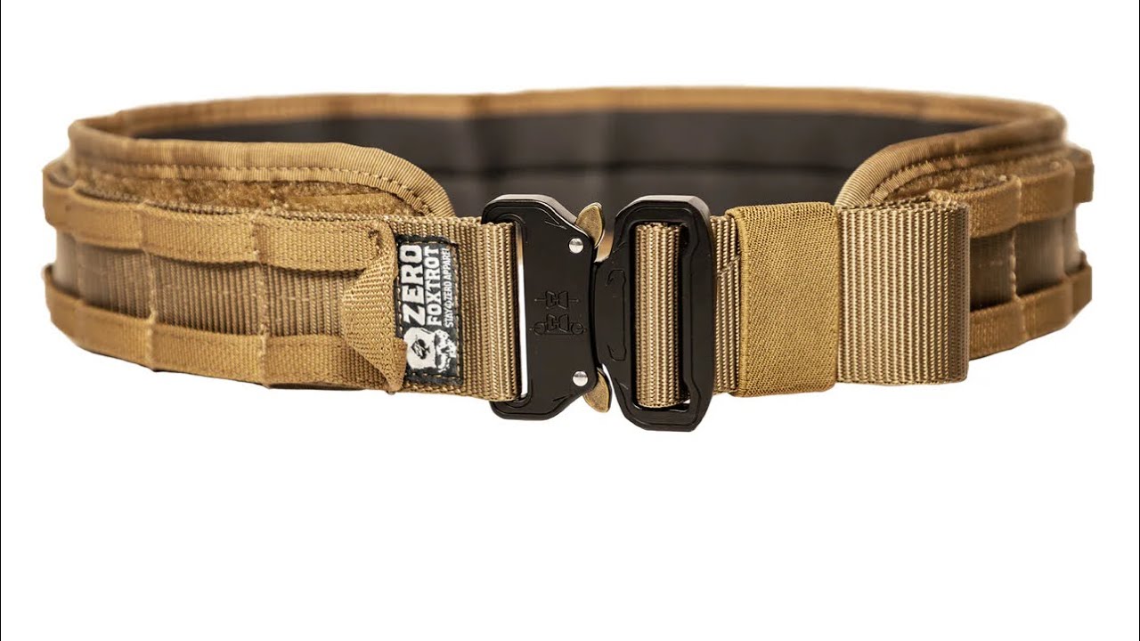 Zero Foxtrot Tactical Belt