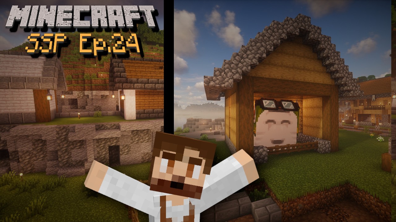 Cliff facing and Ghast Hanger!: Minecraft SSP Ep. 24