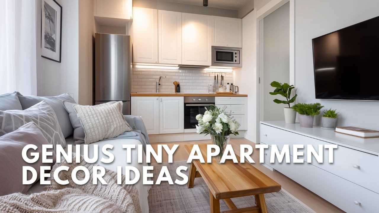 Genius Tiny Apartment Decor Ideas That Maximize Space and Make Your Small Home Look Stunning