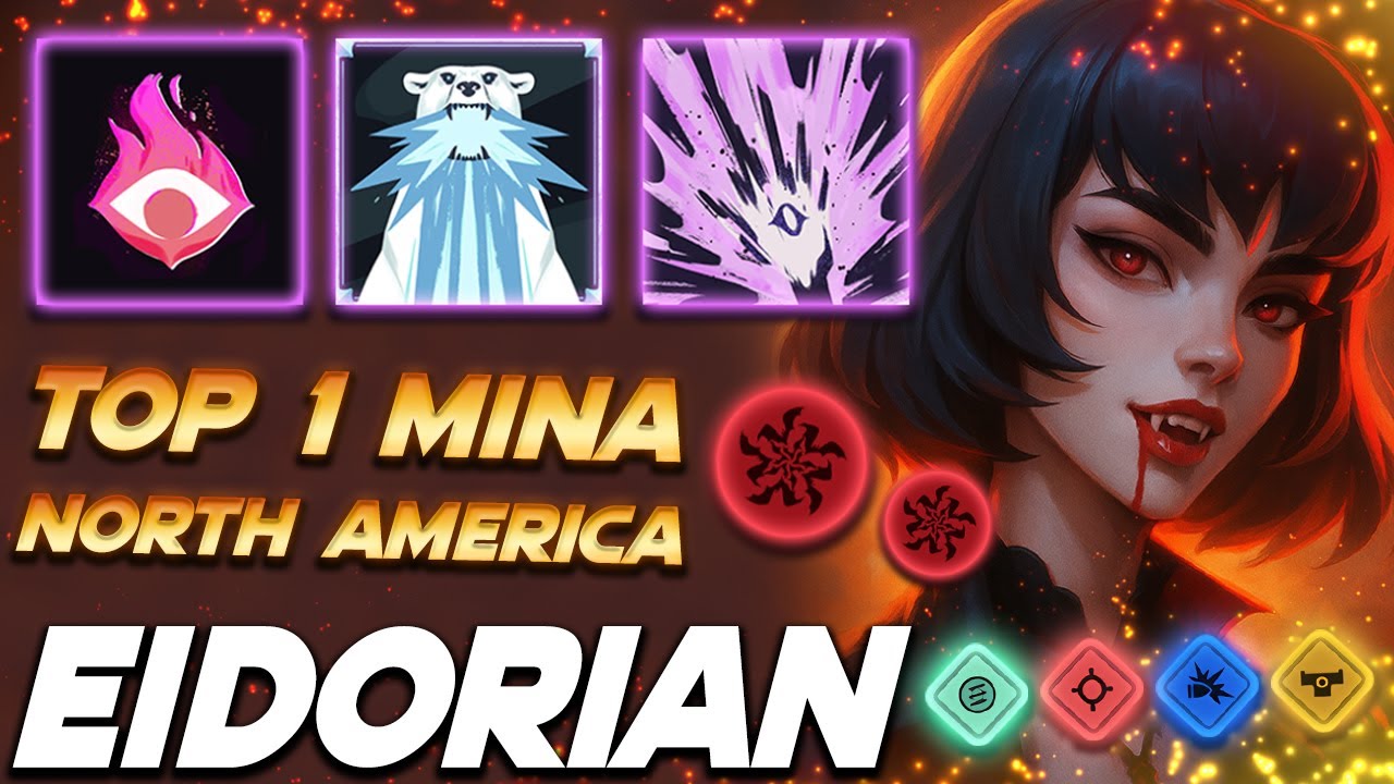Eidorian Mina TOP 1 New Hero of NA - Deadlock Pro Gameplay & Guides [Watch & Learn]