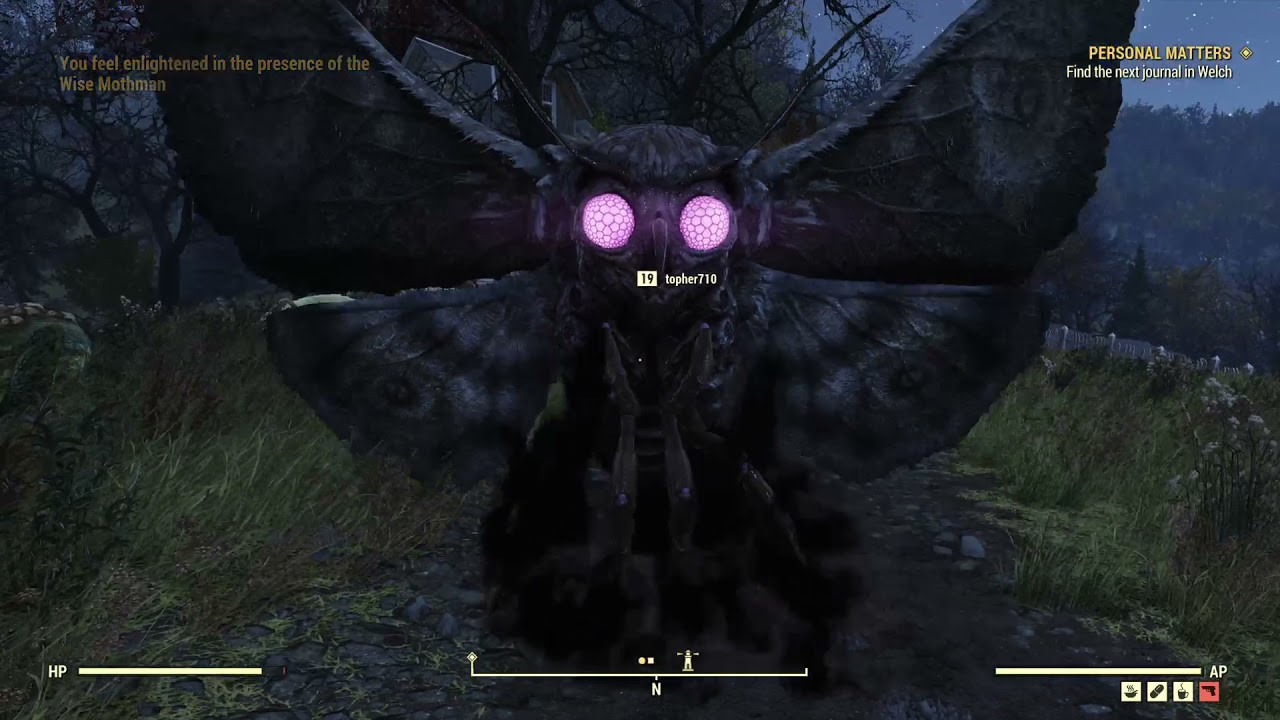 Fallout 76: The Wise Mothman