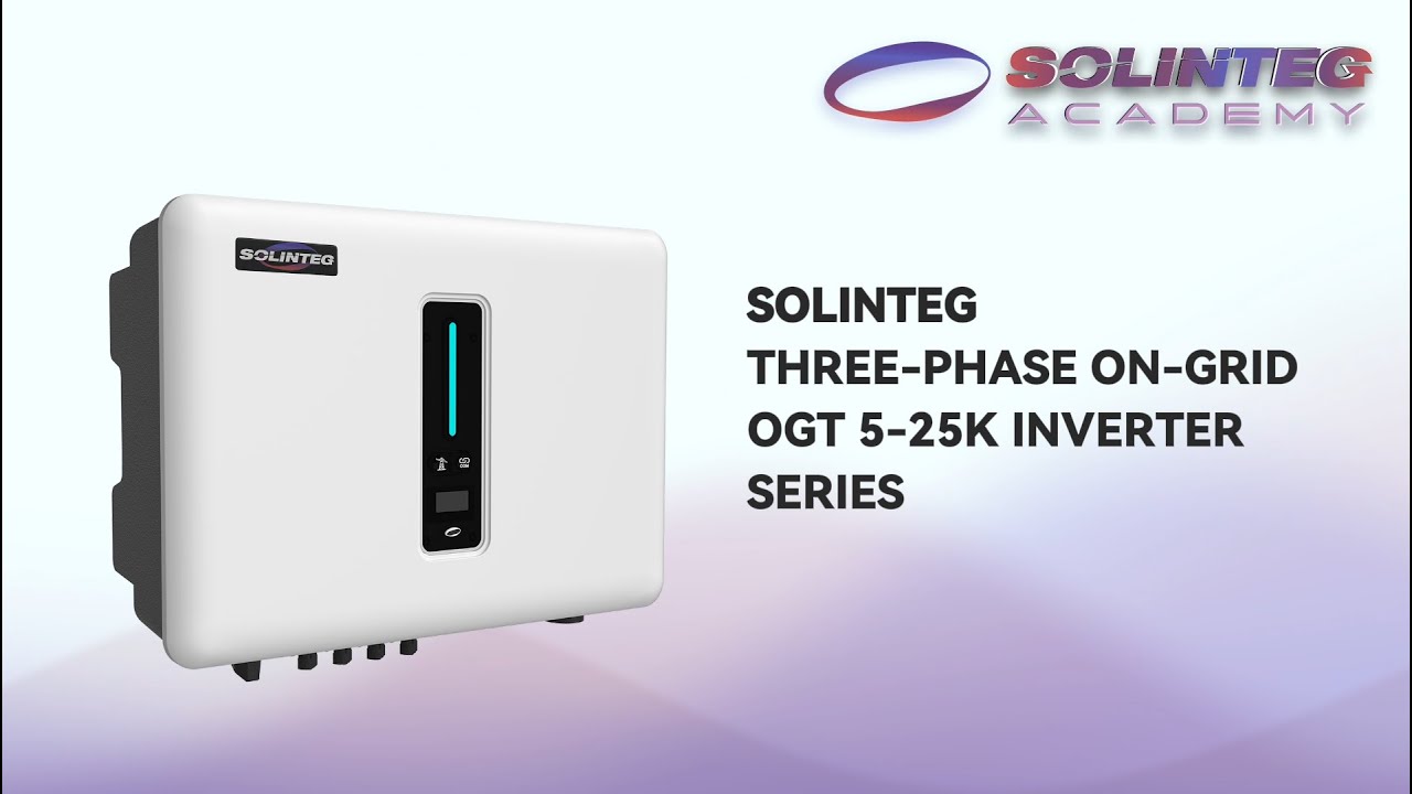 Solinteg Three-Phase On-Grid Inverter: OGT 5-25K Series